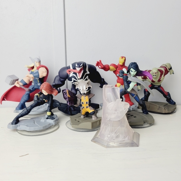 Disney Infinity 2.0 Marvel Avengers Guardians of the Galaxy Game Figures Lot - Picture 10 of 10